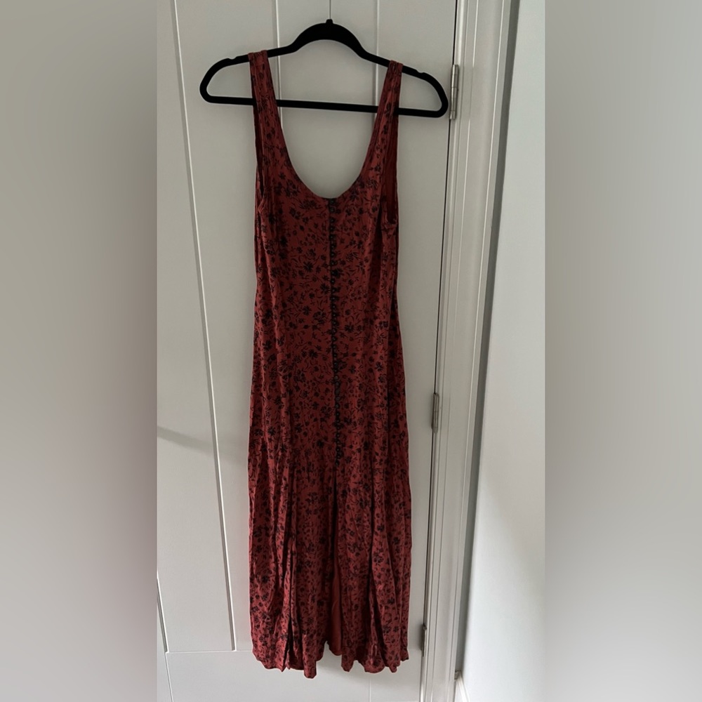 Free people button down floral dress